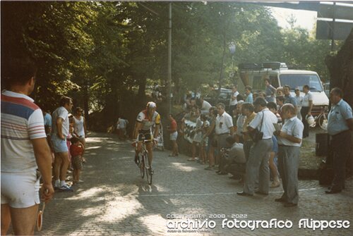Franco-Raffa-Udine-1986-II-campionato-italiano-ENEL-arrivo-Fortino-di-Osoppo